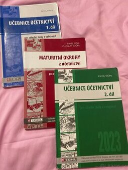 Učebnice účetnictví pro sš- 1.,2.,3.díl