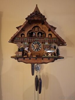 Třizávažove kukačkové hodiny HONES