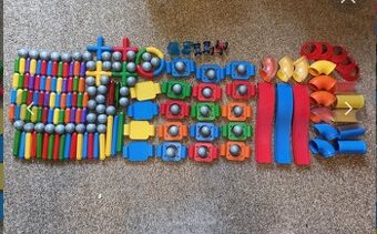 Smartmax magnetická stavebnice několik sad - cca 180 dílků