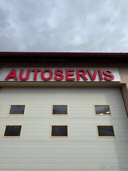 Led světelné 3D nápisy - označení provozovny