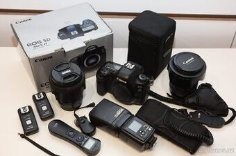 Prodám Canon EOS 5D Mark IV + objektivy