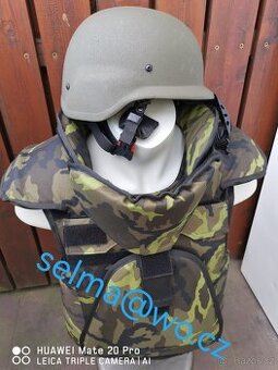 ačr balistická helma vesta vz.95