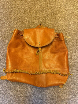 Batoh kožený ruční práce