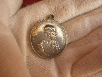 RU stříbrná medaile Franz Josef I 1898 Marschall FJI.1898