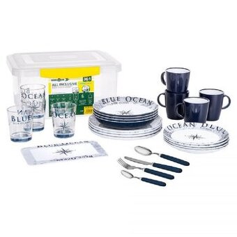 Jídelní souprava all inclusive Blue Ocean 36 dílů