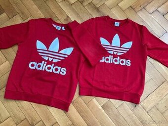 DVĚ mikiny Adidas original vel.XS-S