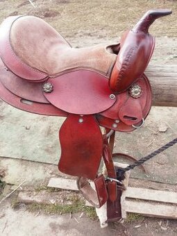 Westernové sedlo pony