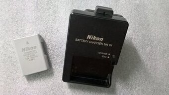 Nabíječka Nikon MH-24 a baterie Nikon EN-EL14a