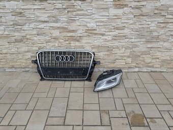 Audi q5 xenon chrom maska 2014-