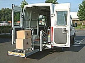 Nakládací zvedací plošina, hydraulické čelo