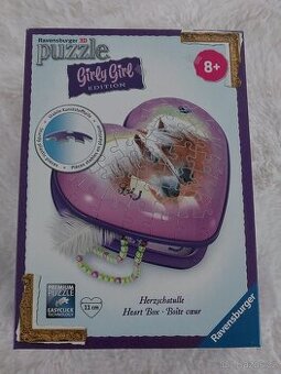 3D puzzle Ravensburger šperkovnice, 54 dílků