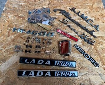 Znaky Simca, Fiat, Lada, VW