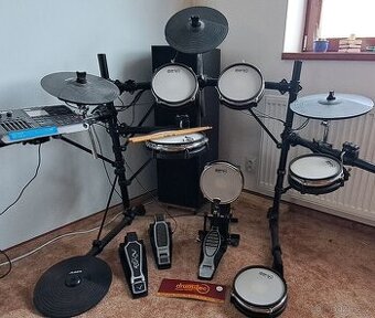 Výjimečné bicí - Alesis DM10 Studio - Drum-tec mesh