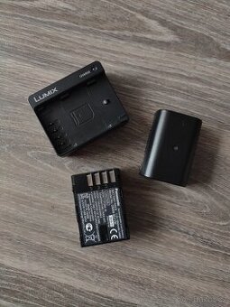 2 baterie Panasonic DMW-BLF19E a nabíječka