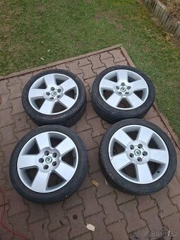 Alu disky 7Jx17H2 ET37 + pneu