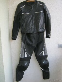 Dvoudílná kožená  kombinéza vel.M (48-50)