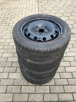 Škoda Fabia III disky + zimní pneu