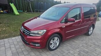 VW CADDY FOUR 2.0 TDI 11OKW, NAVI, DIGI KLIMA, TAŽNÉ, TOP