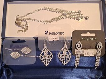 JABLONEX - originální štrasové šperky, sada