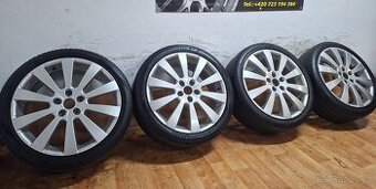 Alu kola R18 5x108 Aluett + letní pneu 225/40/18
