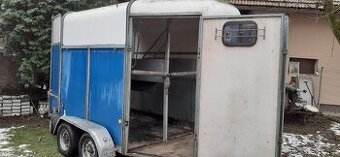 Přepravník 2 koní s laminátovou střechou, i na STÁNEK
