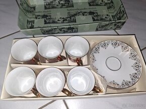 NOVÝ čajový set Karlovarského porcelánu
