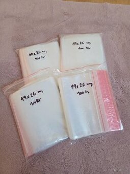 Zip sáčky - 19x26 cm - 400 ks