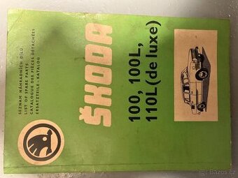 Seznam náhradních dílů ŠKODA 100, 100 L, 110 L
