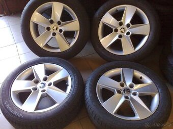alu kola skoda 5x112 r16 škoda octavia 205/55/16