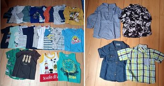 Trička, košile a tílka  pro kluka, velikost 74 až 80