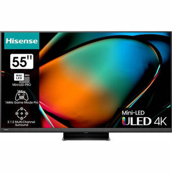 Hisense 55U8KQ, QLED 55" 139 cm 4K Smart tv, MiniLED,144Hz