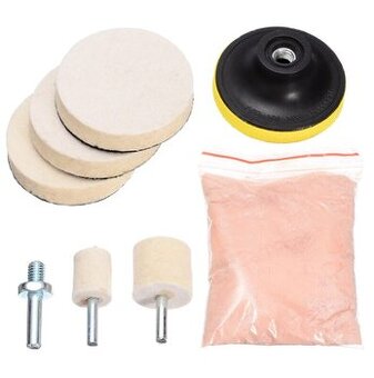 Sada Balenie oxidu ceria na leštenie skla/auto skla