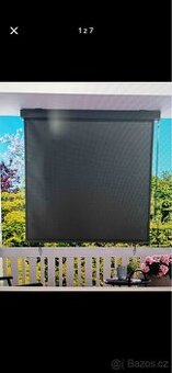 Svislá markýza 250x140cm, antracitová