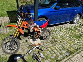 Pitbike thumpstar 125 na náhradní díly