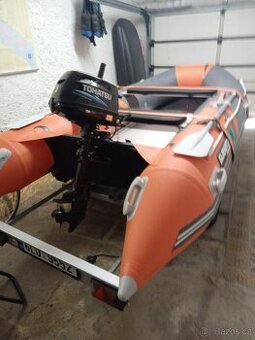 Nafukovací člun 370cm + Motor Tohatsu