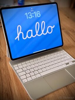 iPad Pro 13" M4 + Magic Keyboard, bílá CZ