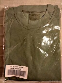Nátělníky KHAKI velikost 96-100