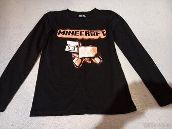 Triko Minecraft vel. 146/152 dlouhý rukáv