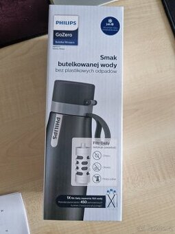 Philips GoZero Daily filtrační lahev thermo 550 ml černá