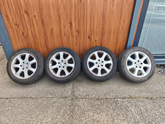 Alu kola Mercedes benz 5X112 + zimní pneu 205 55 16