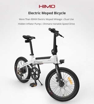 Skladaci elektrokolo Xiaomi HIMO H20