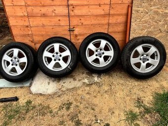 Alu kola Volvo s50 letní gumy Mishelin