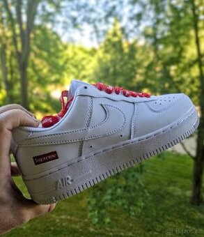 Nike Air Force 1 x Supreme White 🔥 | Vel. 42