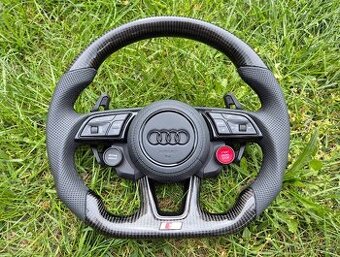 KARBONOVY VOLANT AUDI so ŠTART/STOP DRIVE SELECT