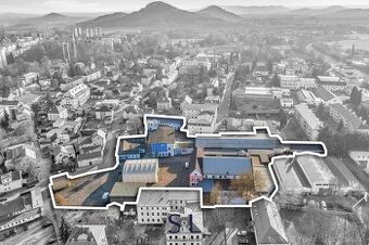 INDUSTRIAL COMPLEX FOR SALE - 6 477 m², Nový Bor
