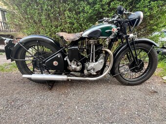 BSA W34 Bluestar 500 vrchová OHV, pullitr
