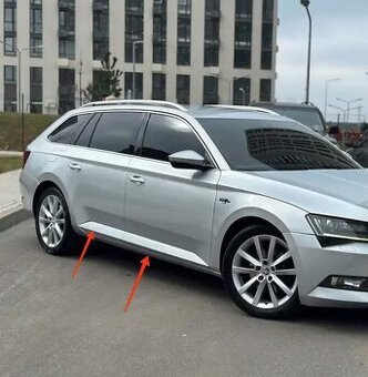 Lista dverí škoda Superb 3 lišta pravý dverí 3V0