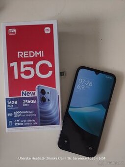 Xiaomi Redmi 15C (komplet nový)