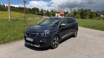 Peugeot 5008 GT 2.0 HDi 130kw 1. maj. tažné, 7 míst, ČR