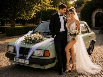 Škoda 125l na svatbu